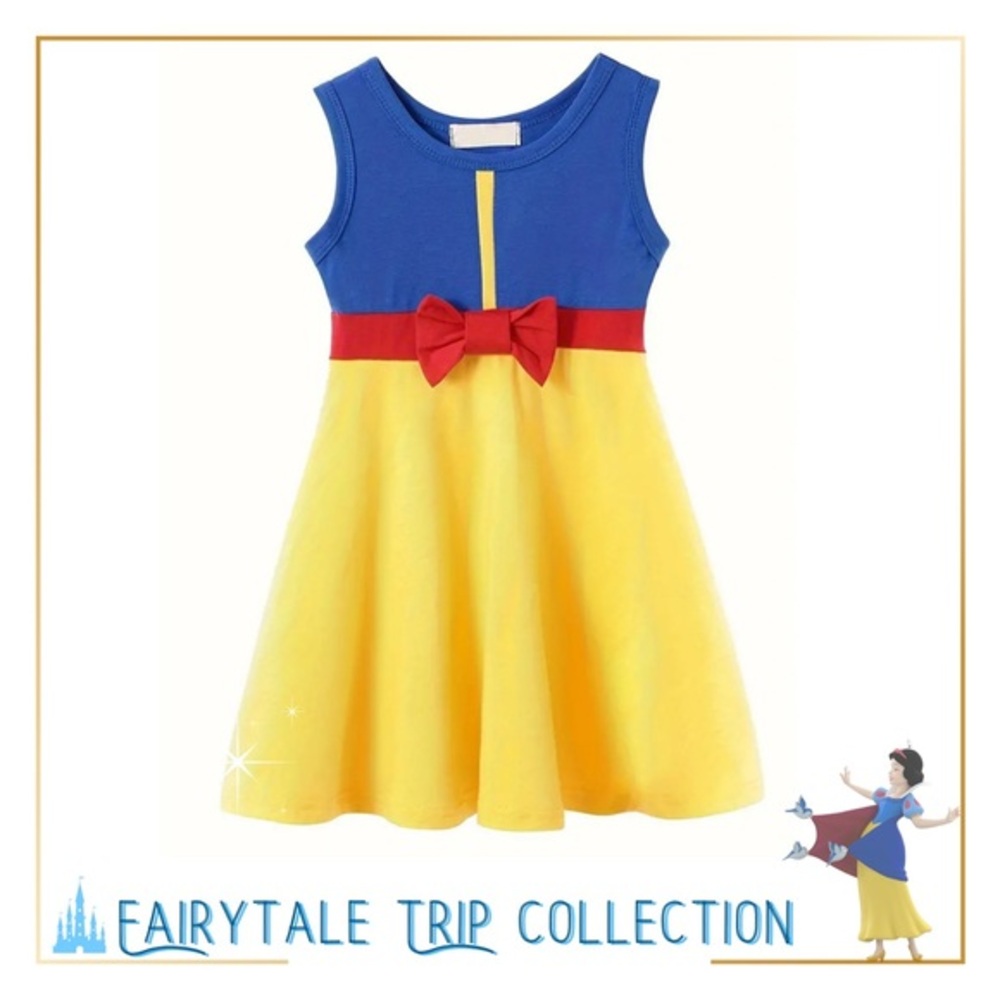 NWOT 🍎 Snow White-inspired‎ Princess 👑 dress for Disney Trip | Girls 6